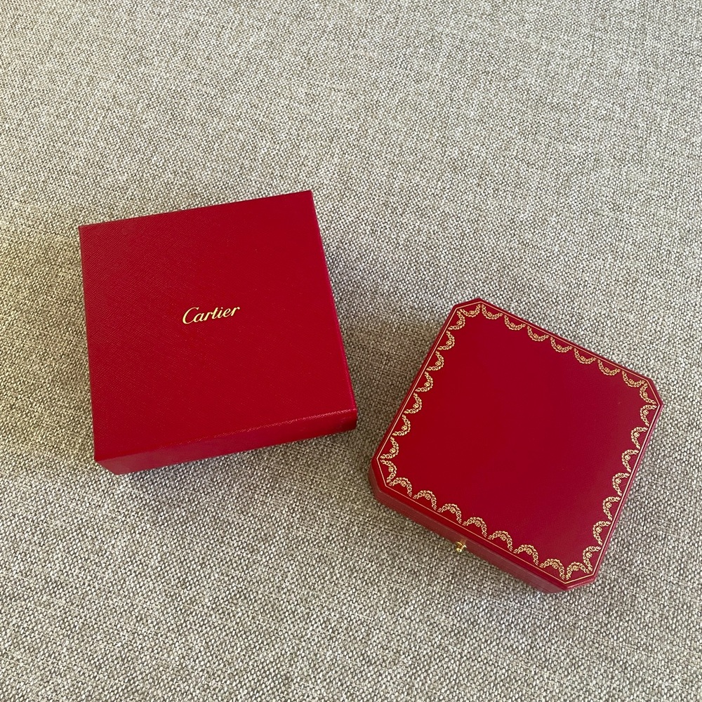 Authentic Cartier Necklace Box!!